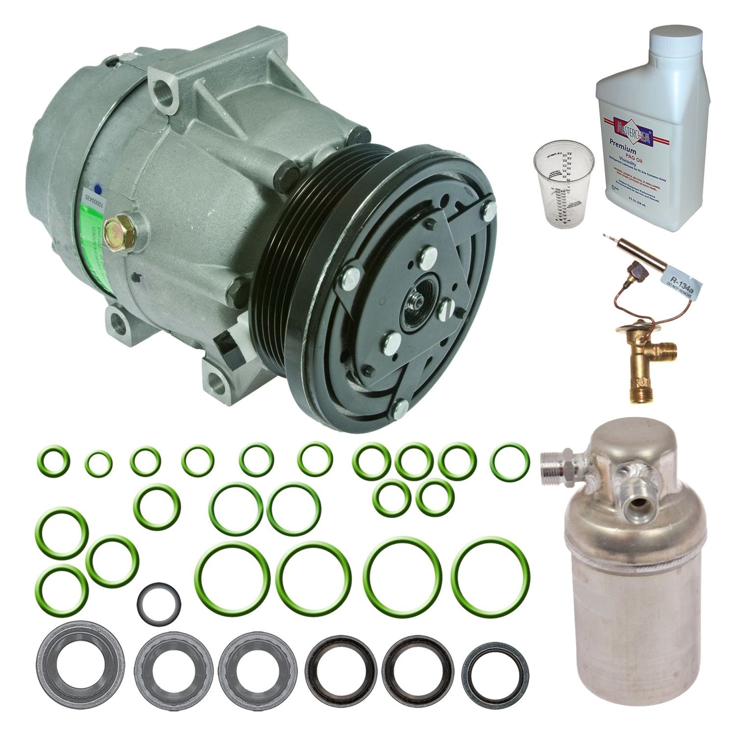 Santech® P9640152 A/C Compressor and Component Kit