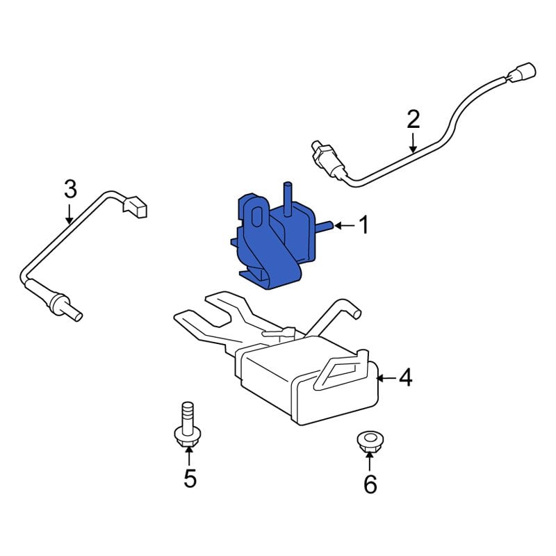 Scion OE 2586028170 Exhaust Gas Recirculation (EGR) Vacuum Delay Valve