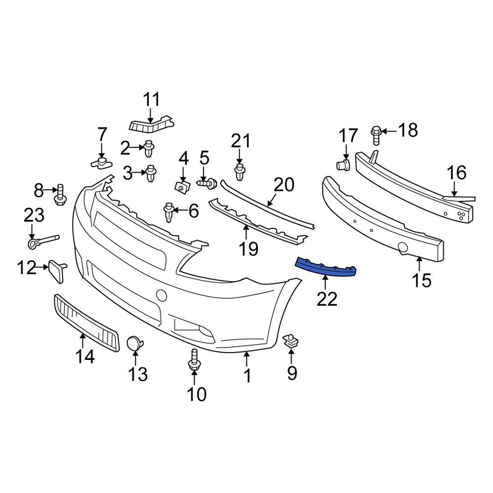 Scion OE PT47A21053FS Front Ground Effects Kit