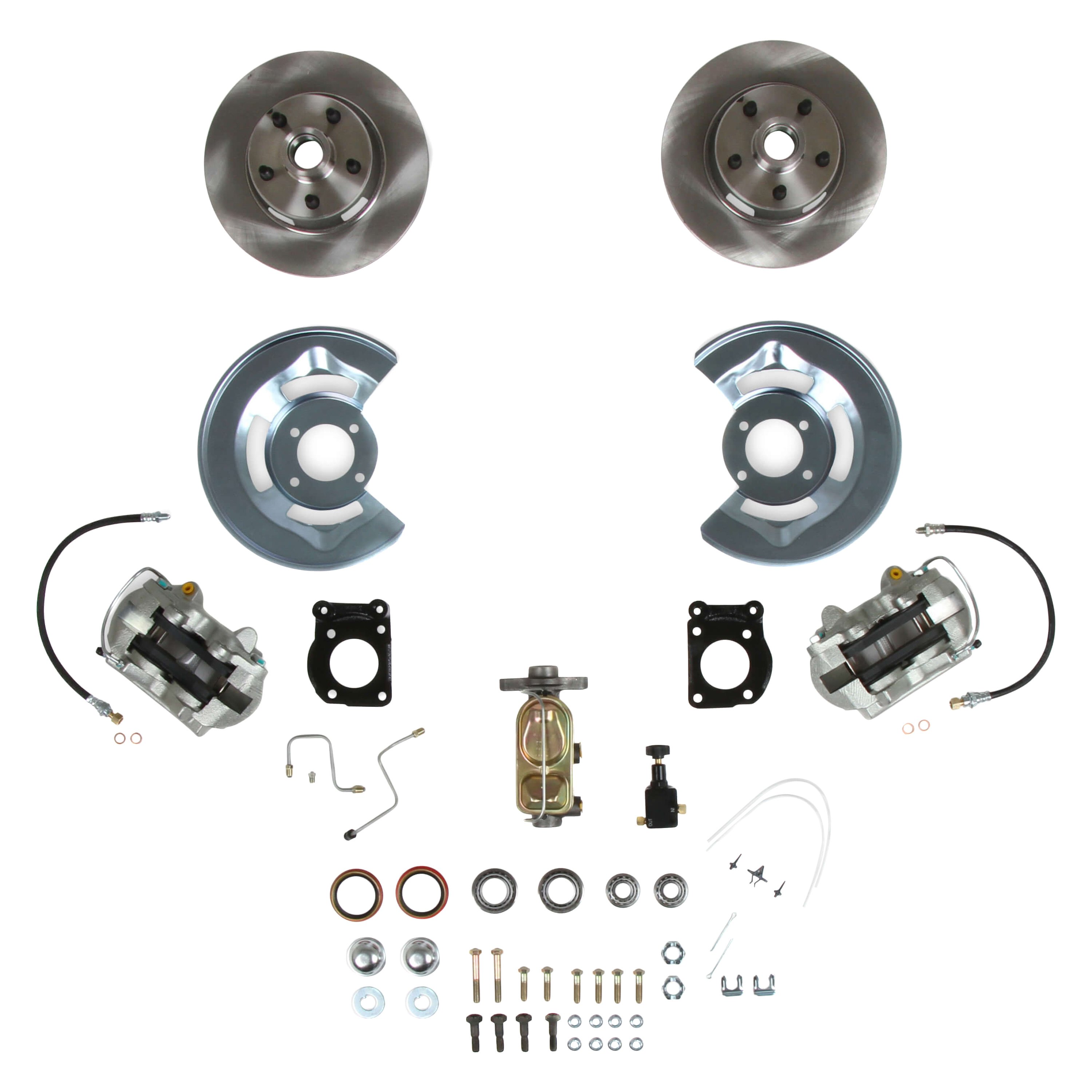 Scott Drake® DBCA120DR Front Disc Brake Conversion Kit with Dual