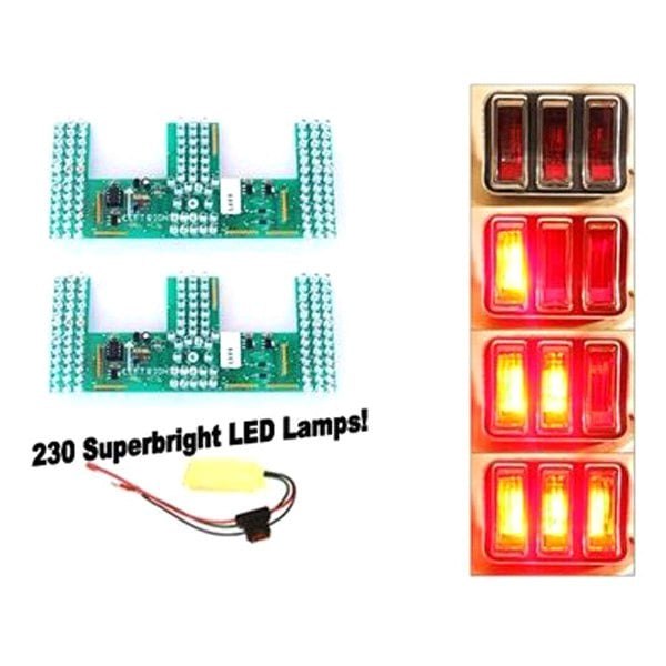 Scott Drake® SD6004UB Sequential LED Tail Light Upgrade Kit