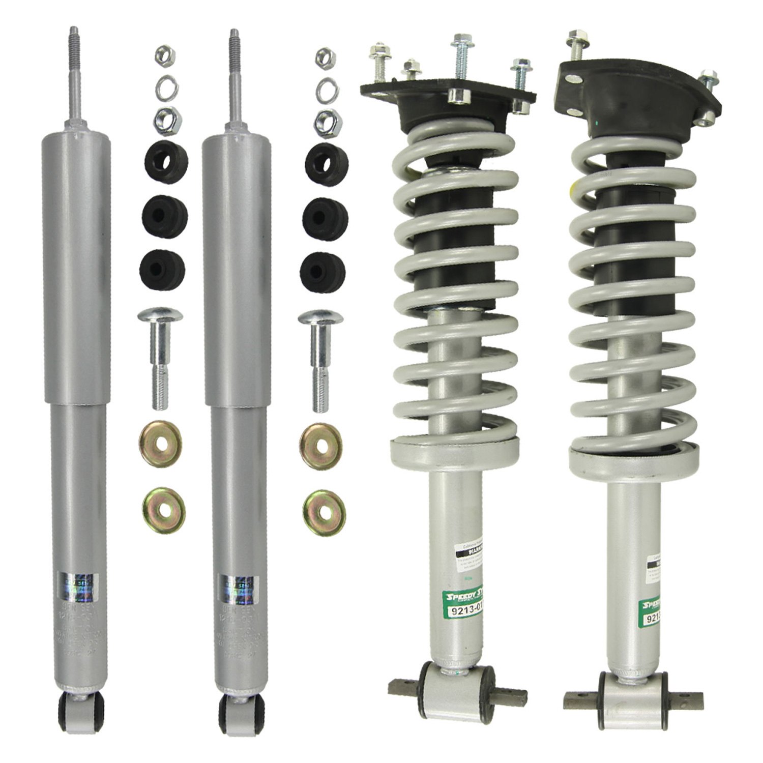 SenSen® 101900SH Front and Rear Complete Strut and Shock Kit