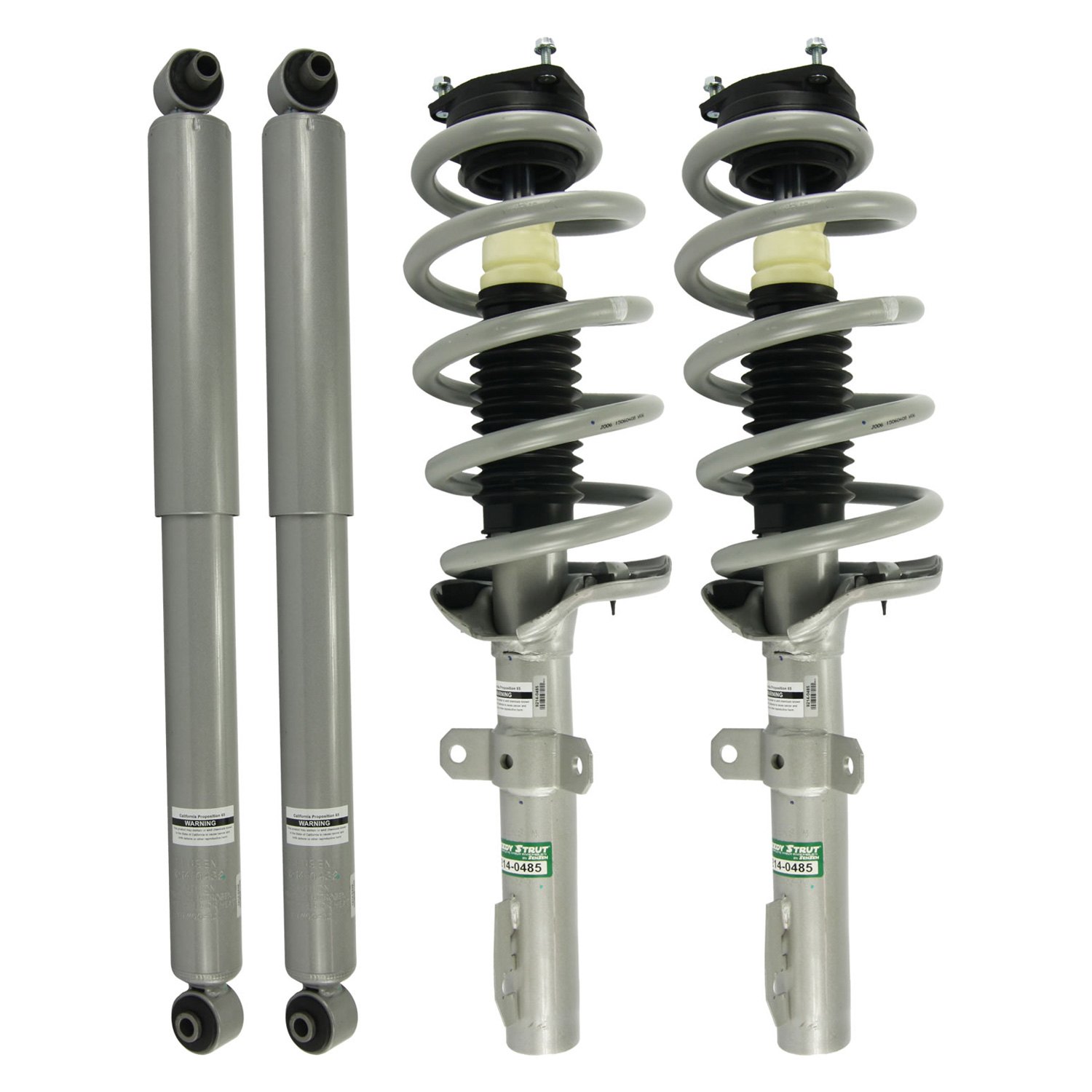 SenSen® Ford Transit 2016 Front and Rear Complete Strut and Shock Kit