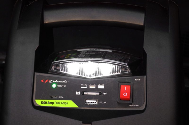 Schumacher® SL1435 - 1200 Peak Amp Lithium Jump Starter Power Pack with