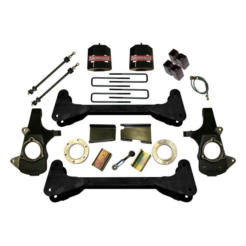 Skyjacker® - Chevy Silverado 1500 LS / LT / LTZ / WT 4WD with OEM Steel ...