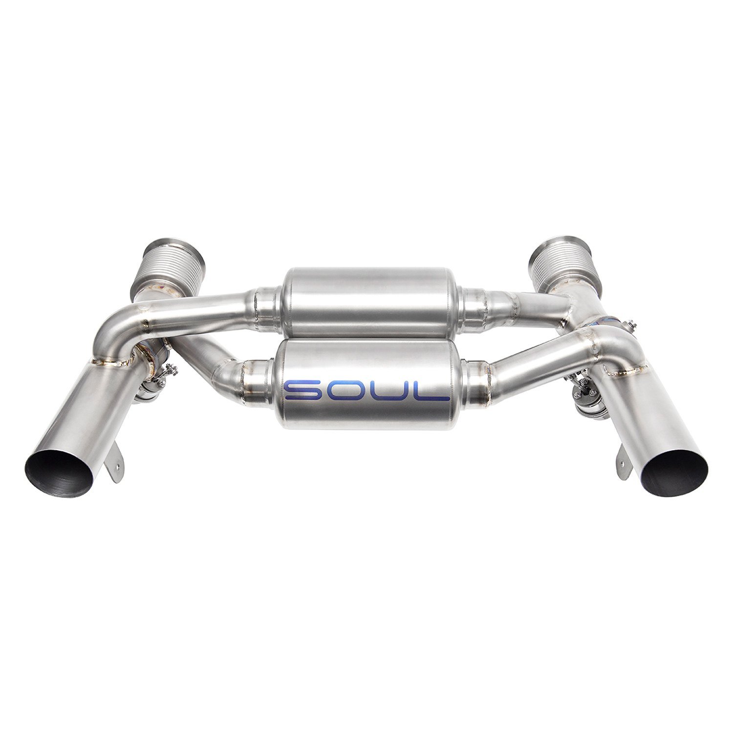 Soul Performance® LAM.EVO.VEST Titanium Valved™ Titanium CatBack