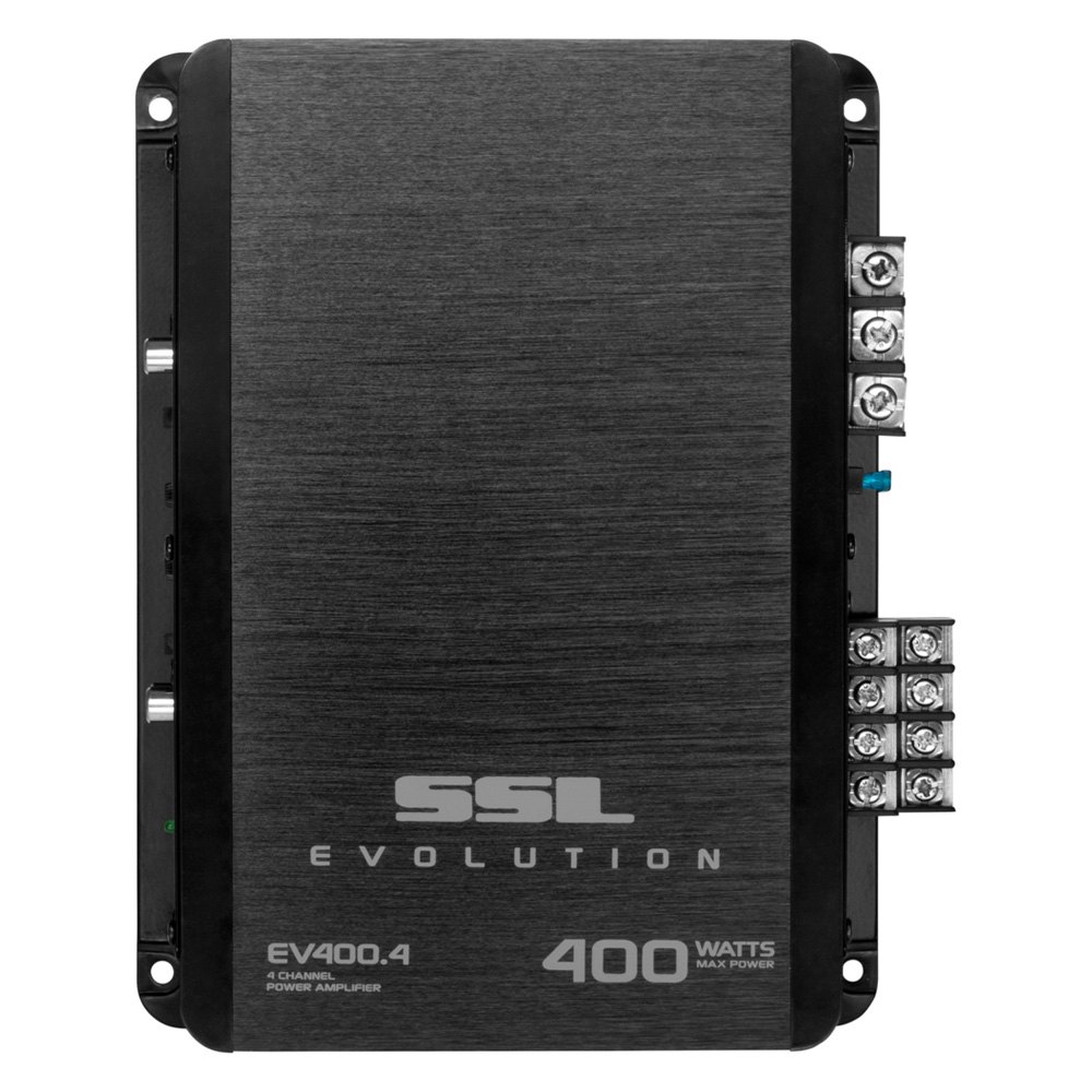 Sound Storm Lab Ev400 4 Evolution Series 400w 4 Channel Class Ab Amplifier