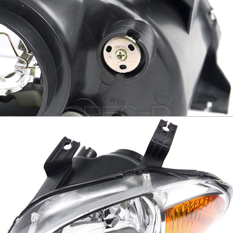 Spec-D® 2LH-DEL93-EU - Chrome Euro Headlights