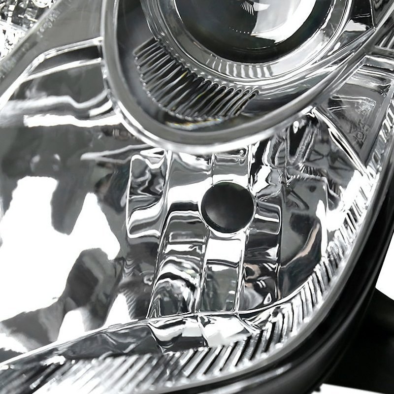 With Led Dry Spec-D Tuning LHP-CEL00-RS Chrome Projector Headlight