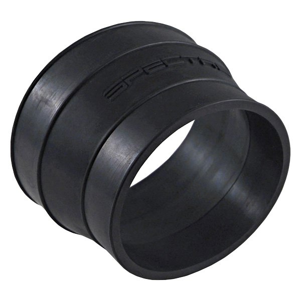Spectre® 97411 Black Air Intake Reducer Coupler without Clamps (4" ID x 3.5" OD)
