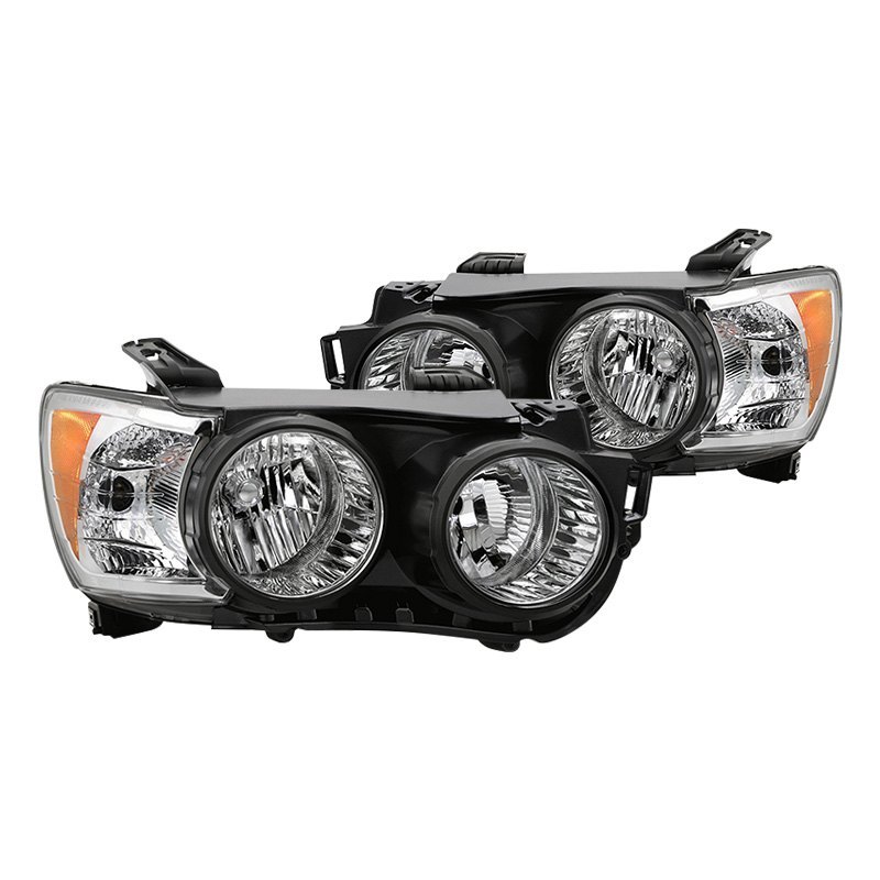 Spyder Xtune® Chevy Sonic with Factory Halogen Headlights 2014 Black