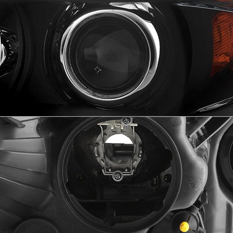 Spyder® HD-JH-ATSX09-OE-BK - Black Factory Style Headlights
