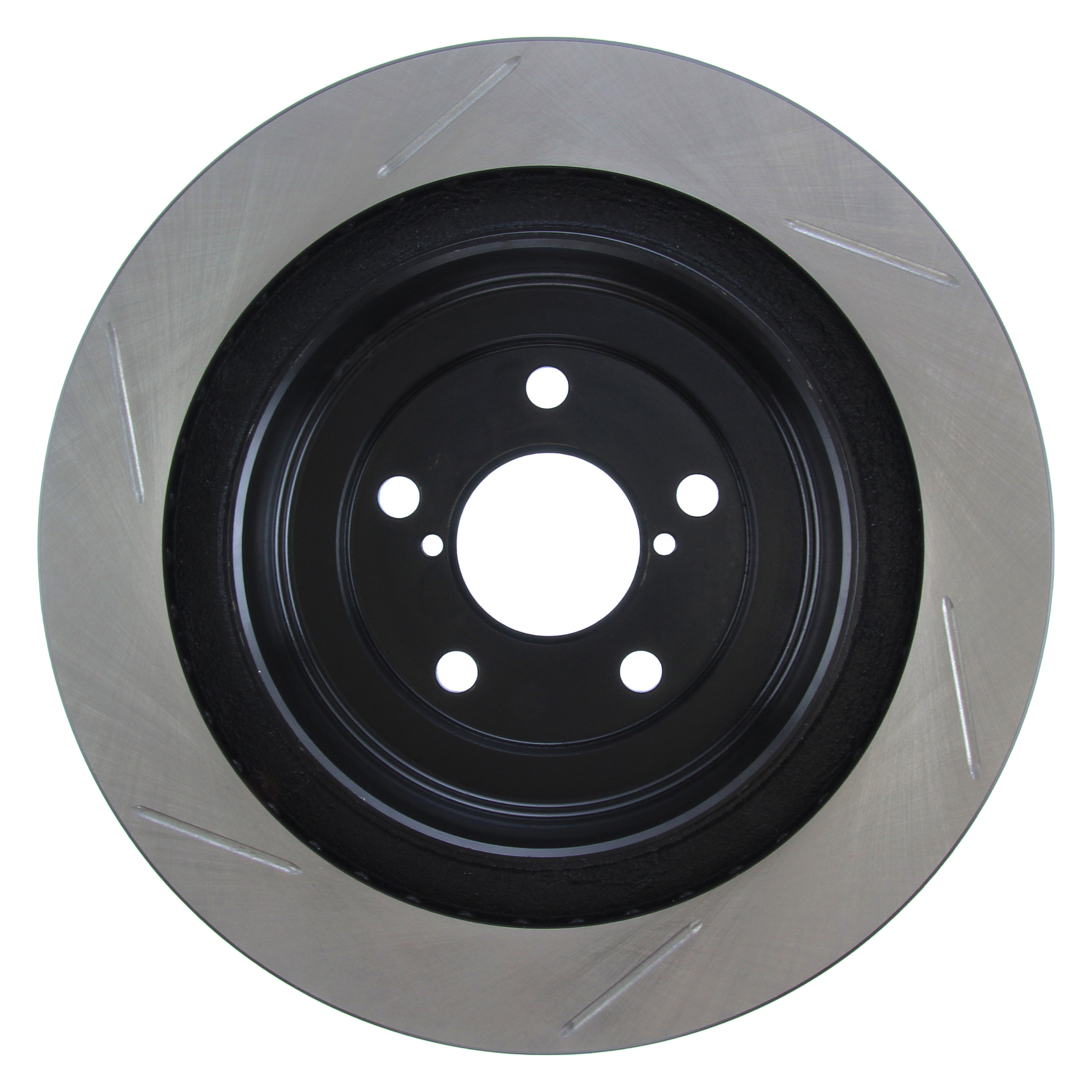 Stoptech Power Slot Rear Slotted Brake Rotor | 2017-2019 Honda Civic (126.40101SL) main image 0