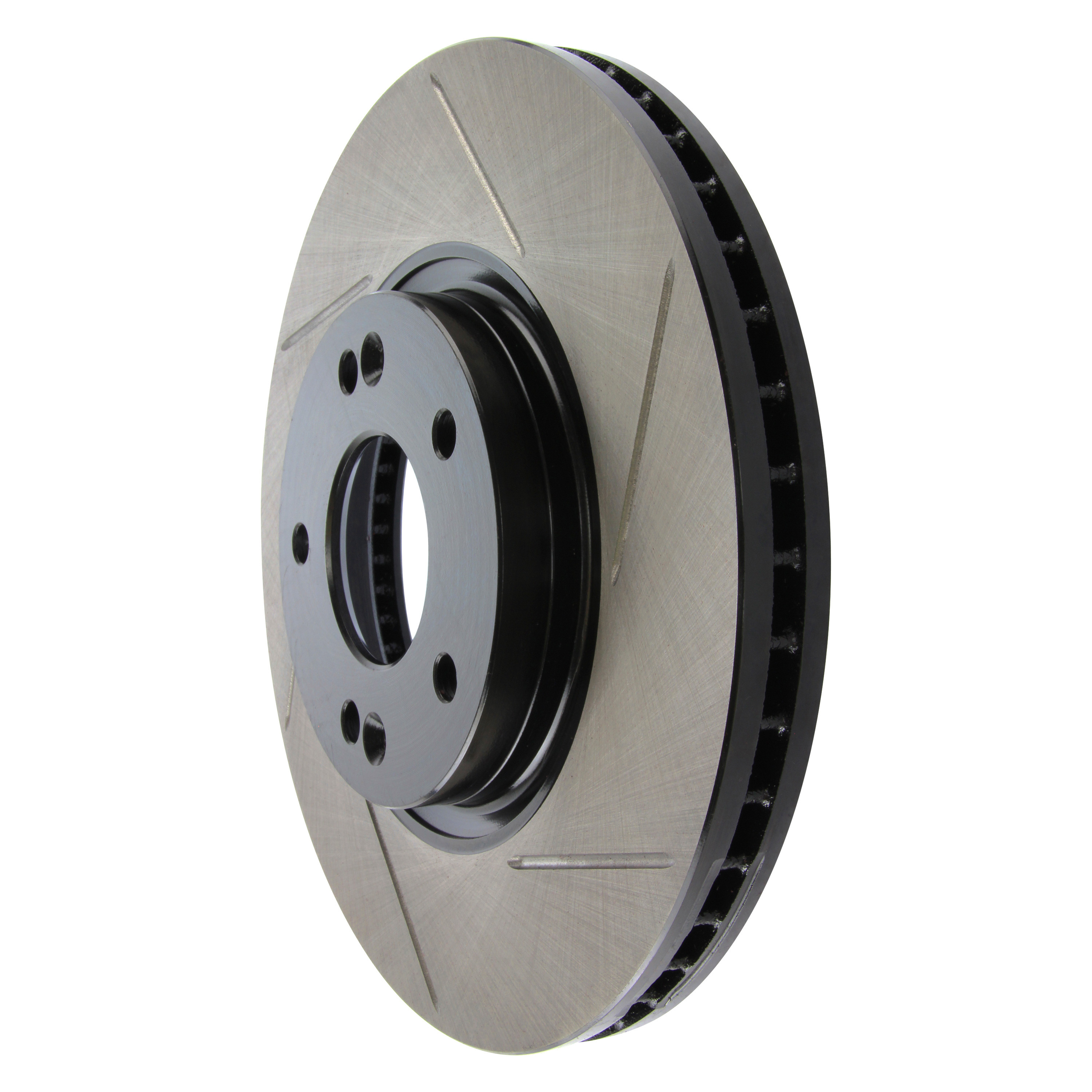 StopTech® Kia Sorento with Vented Front Rotors 2011 Sport Slotted 1