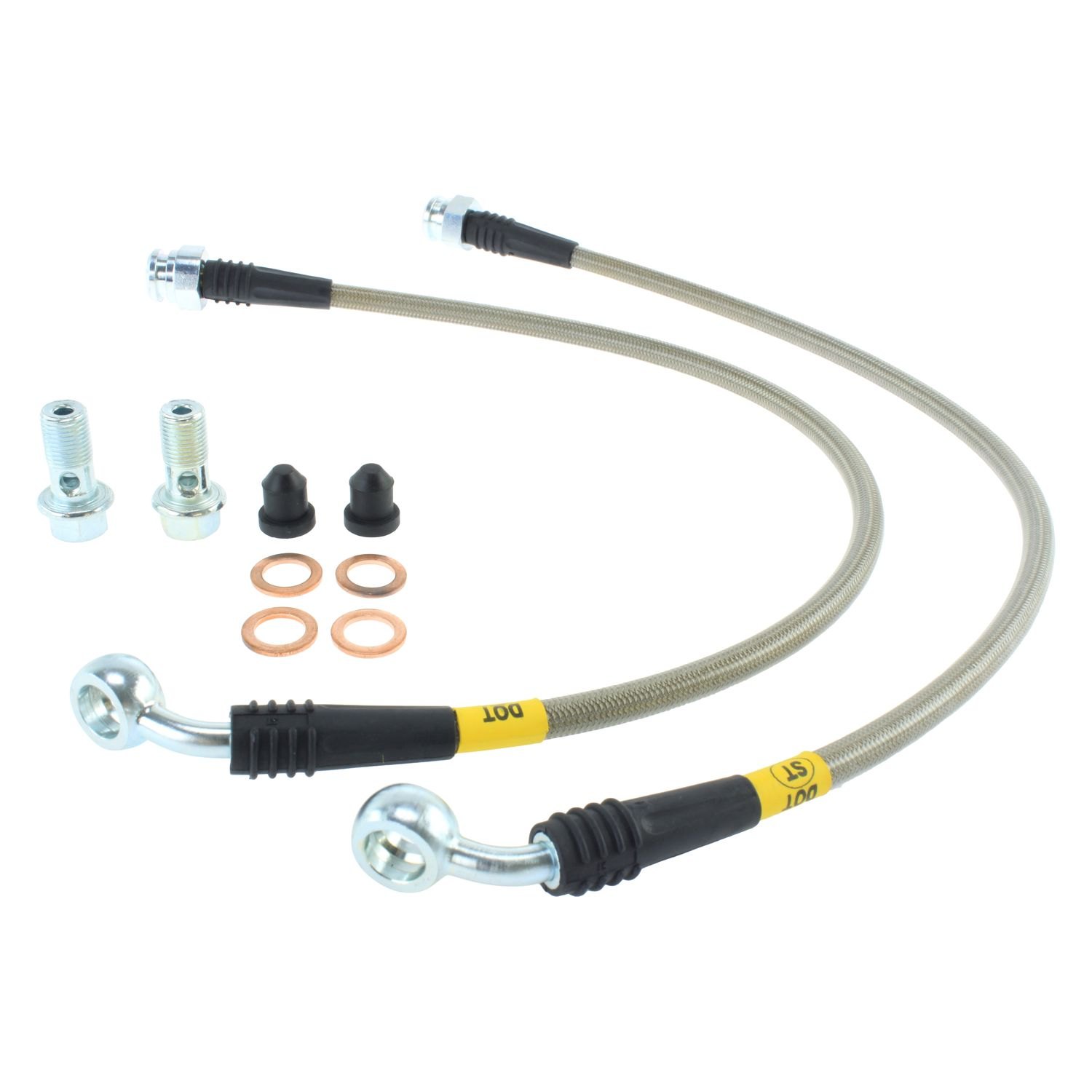 StopTech® - Hyundai Genesis 2009 Stainless Steel Brake Line Kit