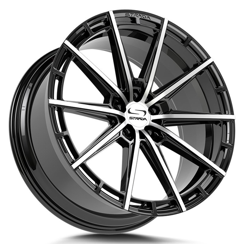 STRADA® PALO Wheels - Gloss Black with Machined Face Rims - SF7029051430GBM