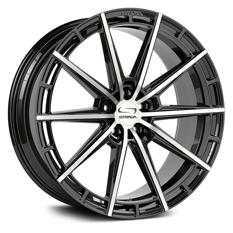 STRADA® PALO Wheels - Gloss Black with Machined Face Rims - SF7029051430GBM