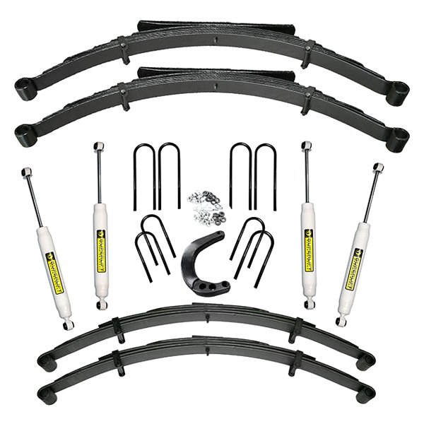 Superlift ® - 6" Standard Front and Rear Suspension Lift Kit.