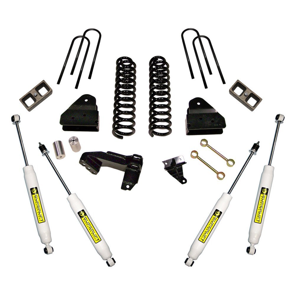 Master Front and Rear Suspension Lift Kit with 4" Front and 2.5" ...