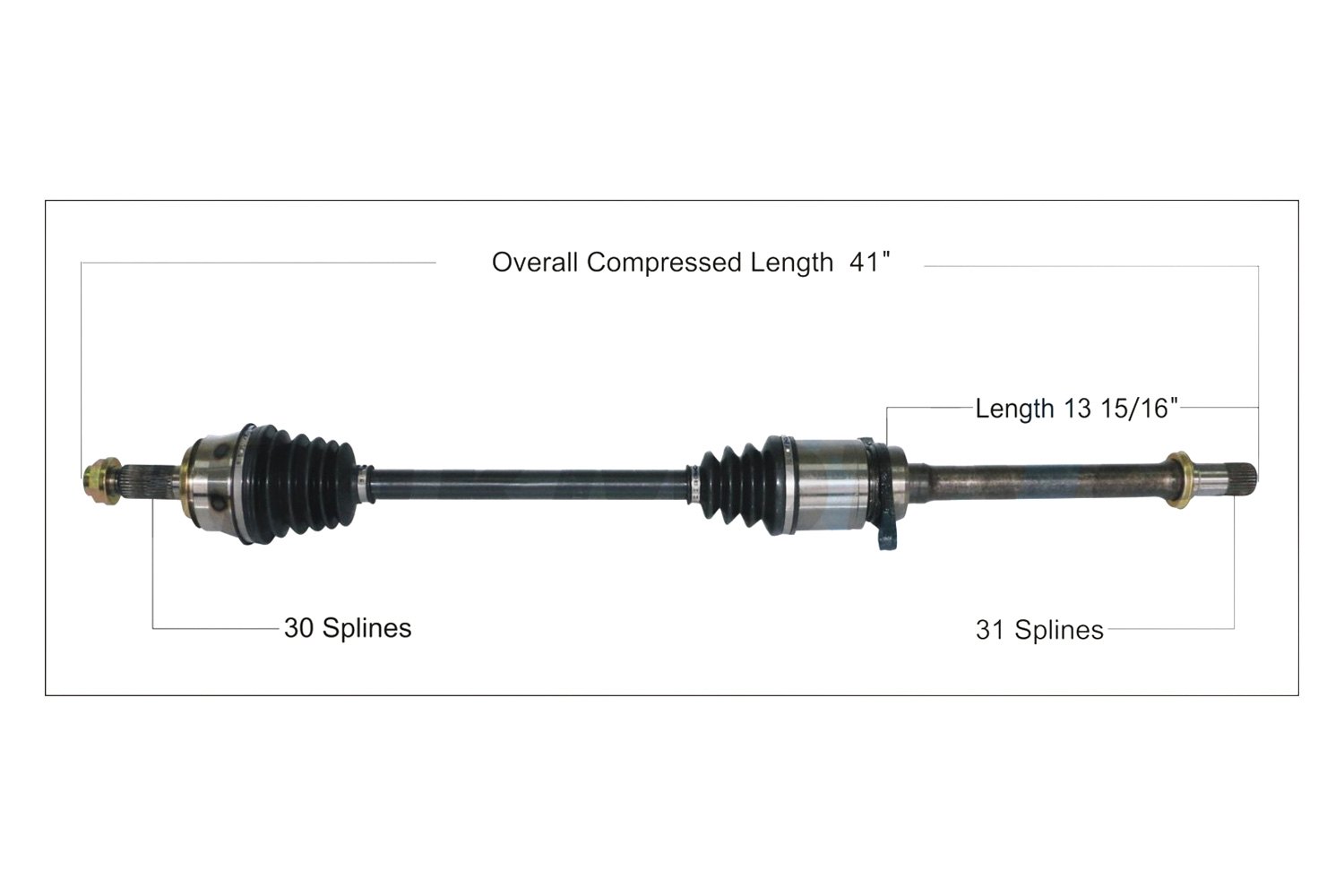 China Factory Cv Axle Drive Shaft Oe