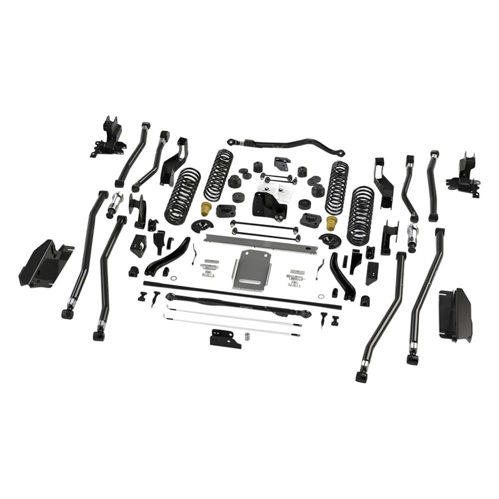 TeraFlex® 2033100 3.5" Alpine RT3 Long Arm Front and Rear Extended