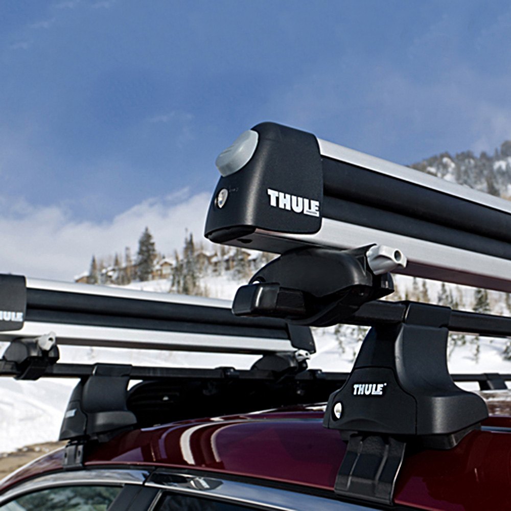 Прокат багажников. ATLANT для лыж 8550. Thule load Bars 861. Крепление для лыж и сноубордов на крышу ATLANT 8551. Thule load Bar 769.