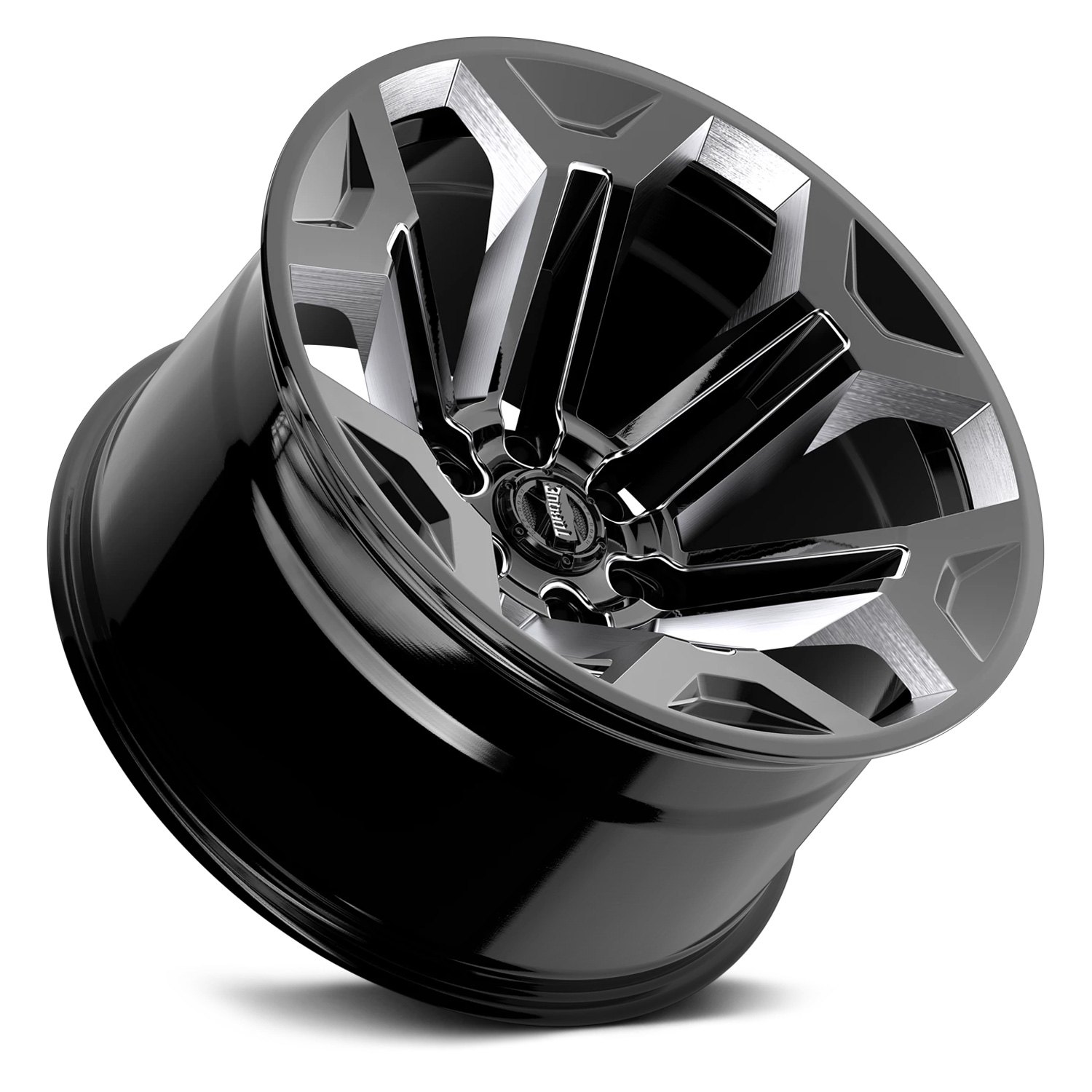 TORQUE® TW405C PULSE Wheels - Gloss Black with Milled Accents Rims