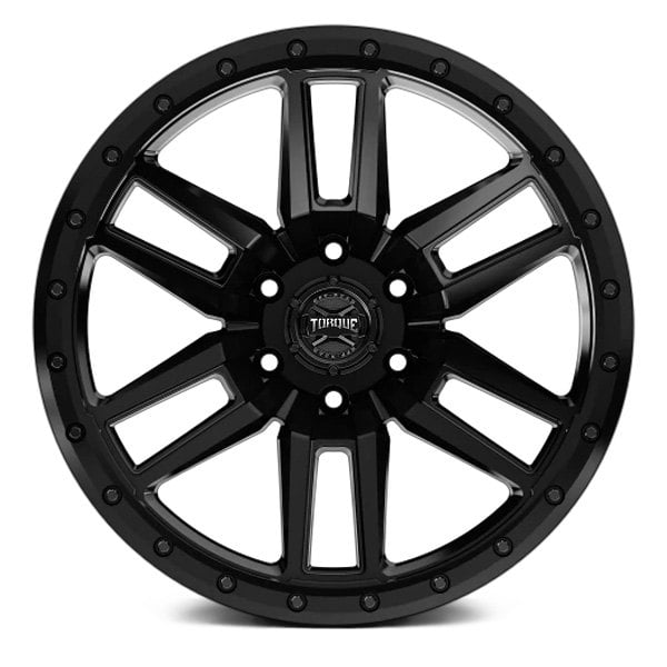 TORQUE® TW411C PRITCHETT Wheels - Satin Black Rims