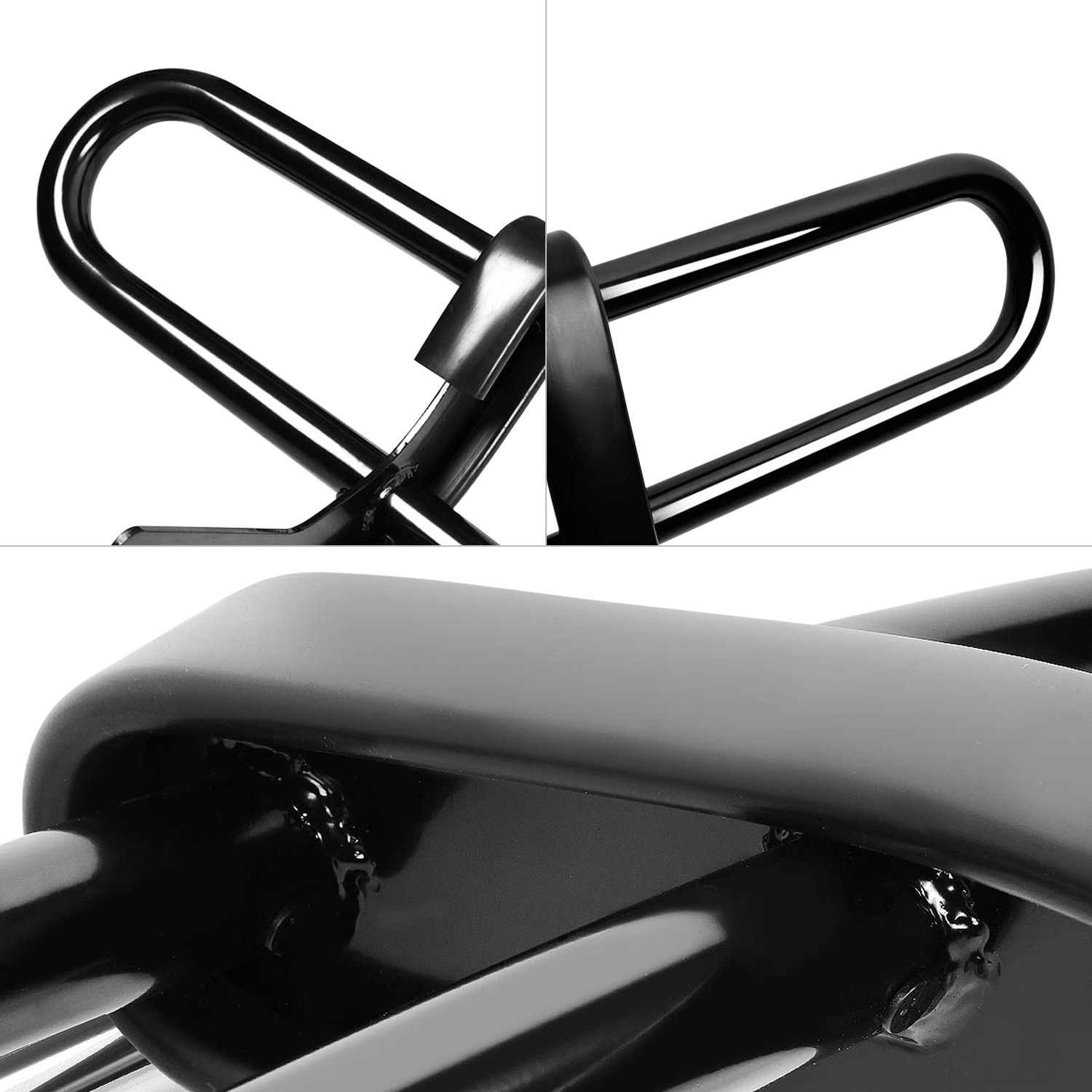 Torxe™ 52-1001024 - Black Rear Bumper Guard