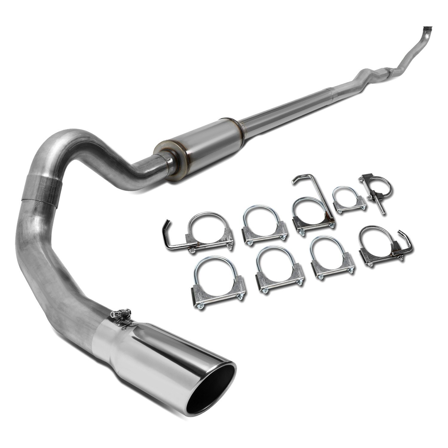 Torxe™ 791001906 Stainless Steel CatBack Exhaust System with Single