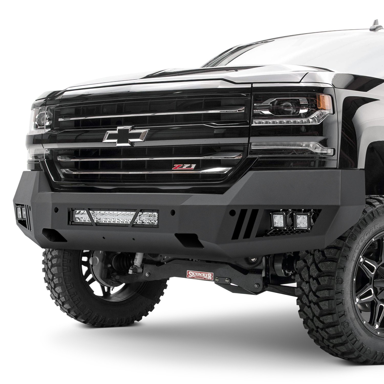 Torxe™ - Chevy Silverado 2016 X1 Series Full Width Black Front HD Bumper