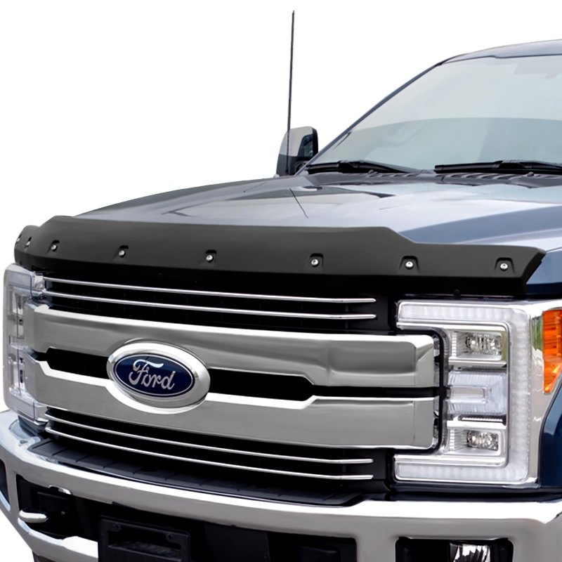 Tough Guard® - Ford F-350 2019 Black FormFit Hood Protector