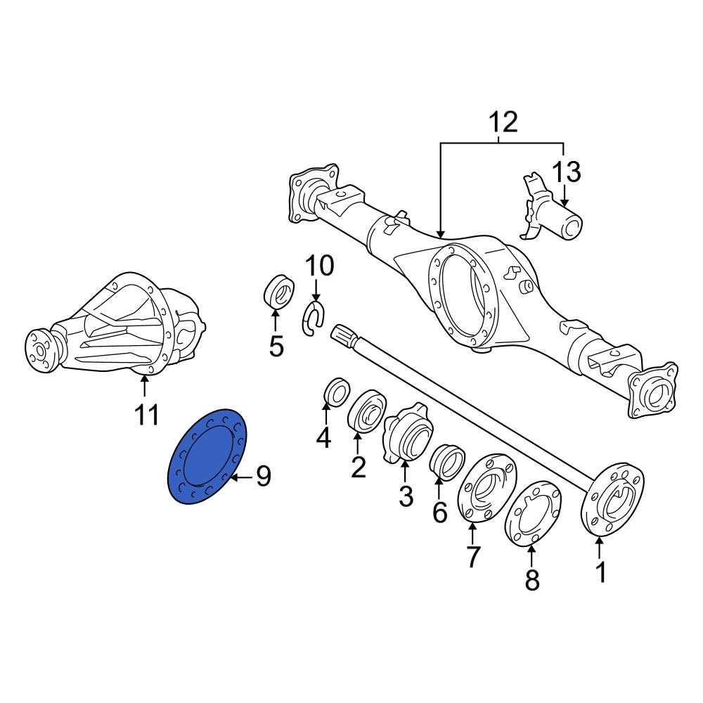 Toyota OE 4244435050 Rear Wheel Hub Gasket
