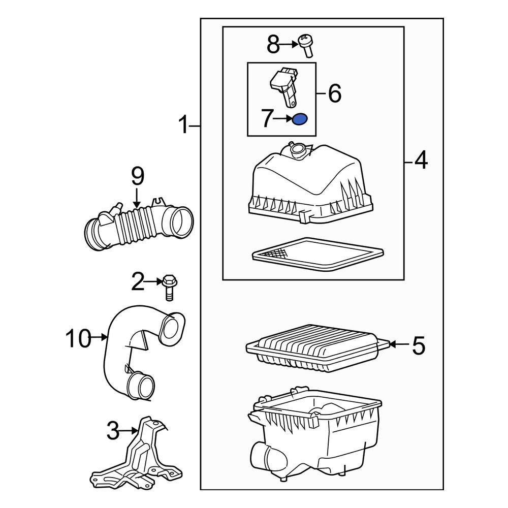 Toyota OE 9009914141 Mass Air Flow Sensor ORing