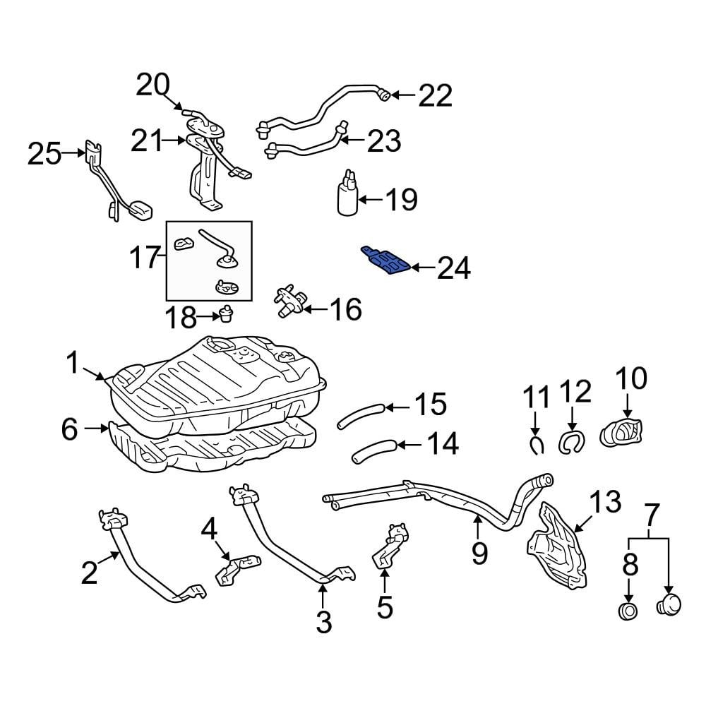 Toyota OE 2321774021 Fuel Pump Filter