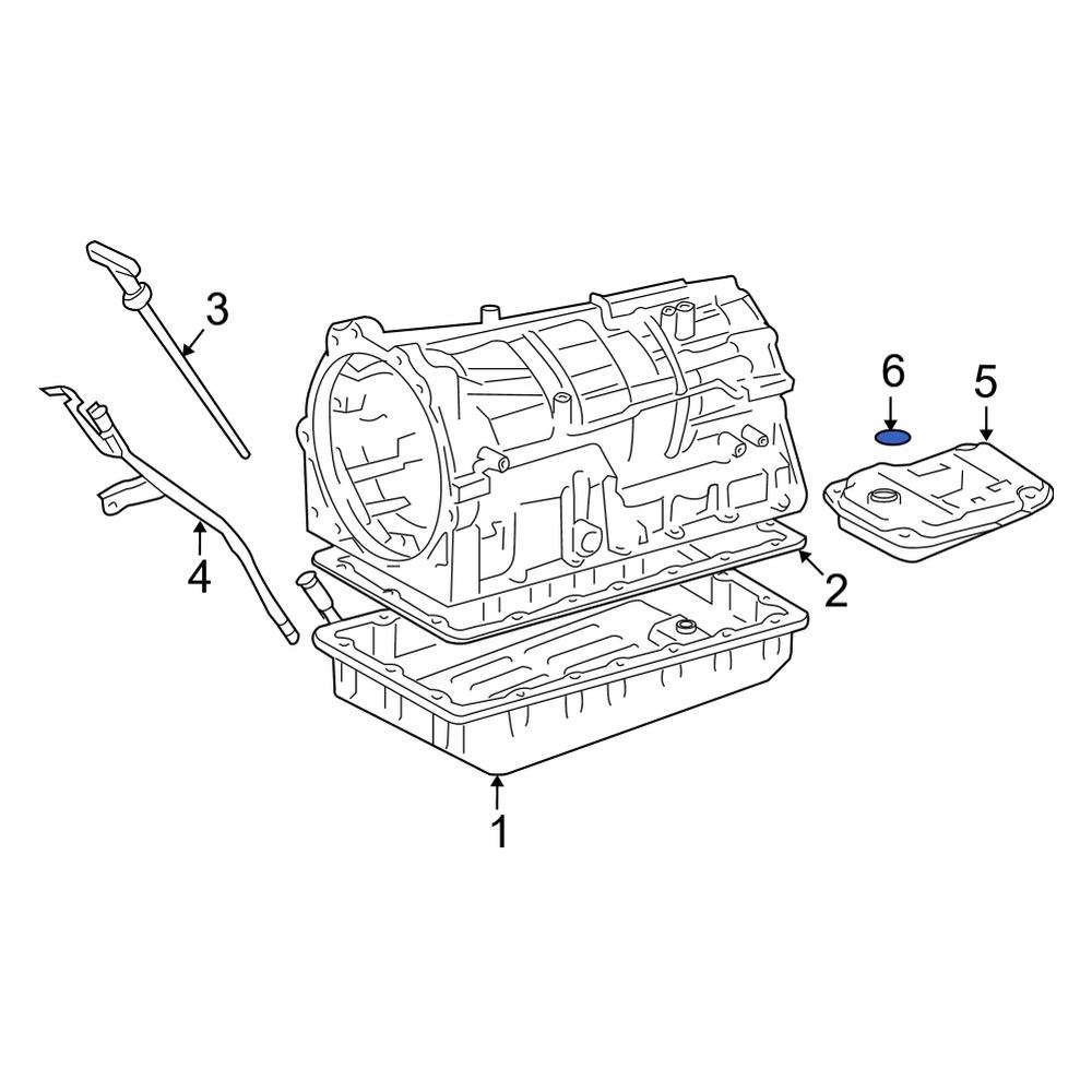 Toyota OE 9030131014 Automatic Transmission Filter ORing