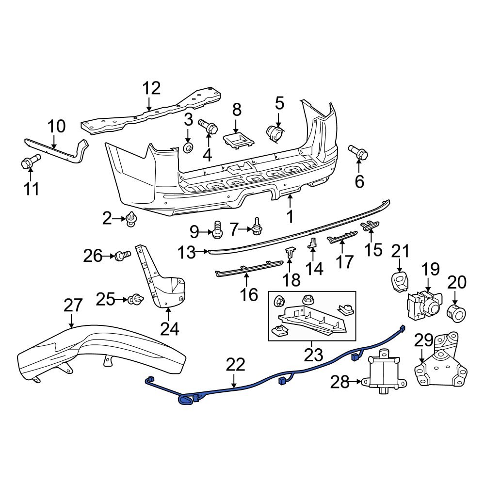 ハッットリ Genuine OEM Nissan 98581-ZL35C Front Sensor 2010-2014 Xterra