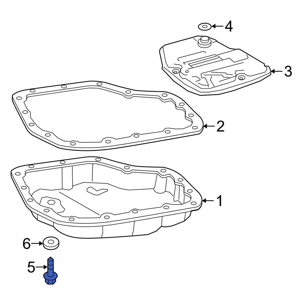 Toyota OE 9034112034 Transmission Drain Plug