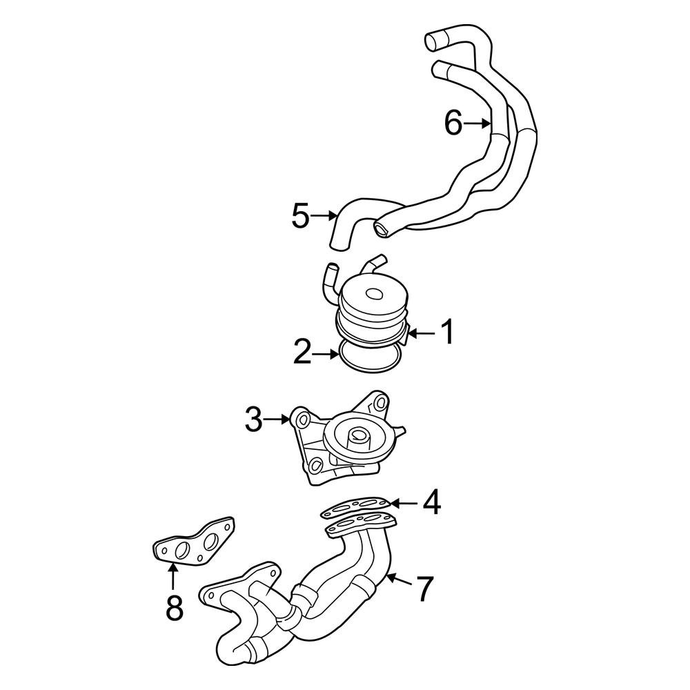 Toyota OE 1149631010 - Engine Oil Cooler Gasket