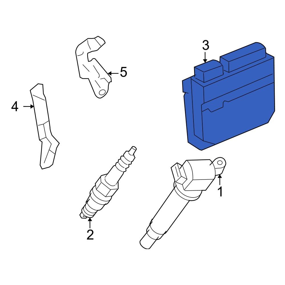 Toyota OE 8966102V72 Engine Control Module (ECM)