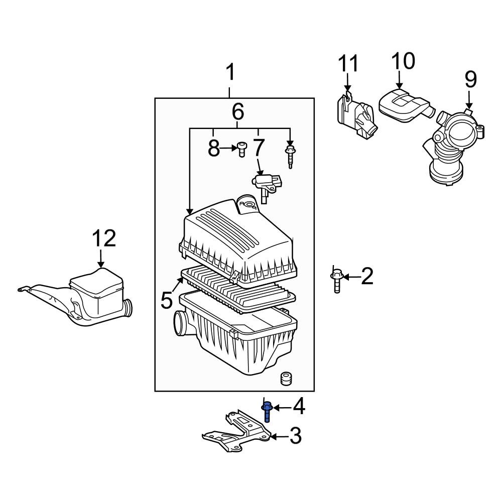 Toyota OE 9008011156 Air Filter Housing Bolt