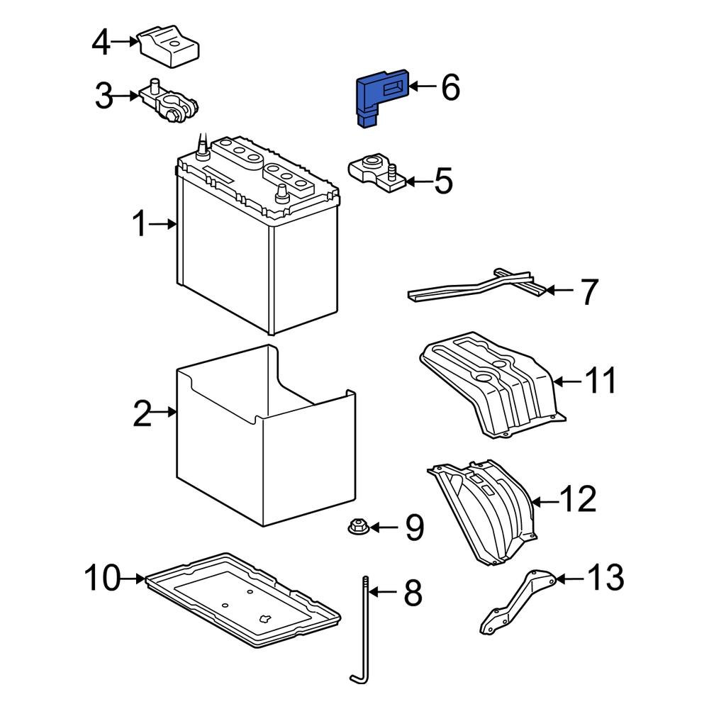 Toyota OE 2885028040 Battery Current Sensor
