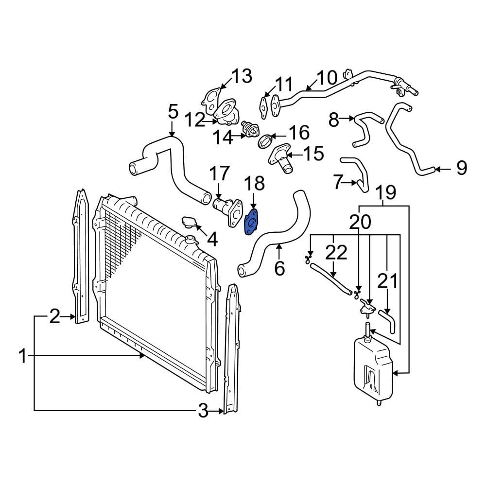 Toyota OE 1634162040 Engine Coolant Outlet Gasket