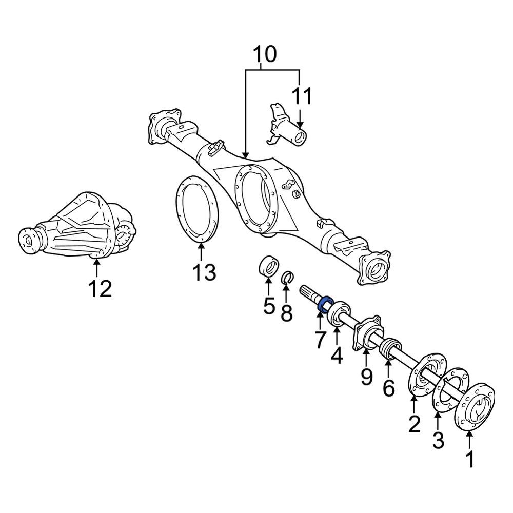 Toyota OE 4242320010 Drive Axle Shaft Retaining Ring