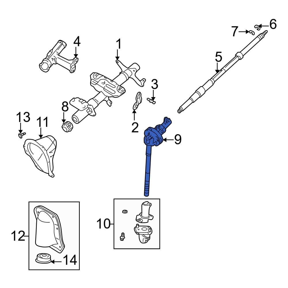 Toyota OE 4529035040 Steering Shaft Universal Joint