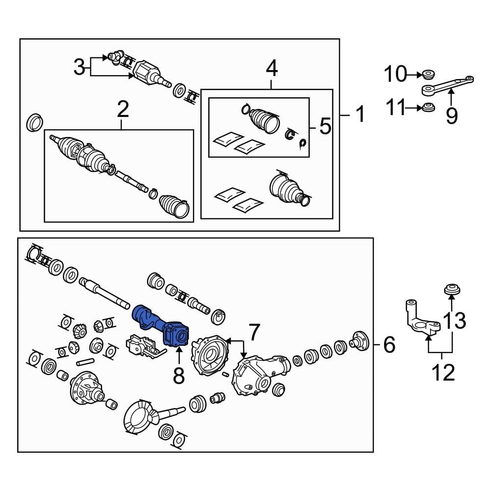 Toyota OE 4231104082 Rear Axle Shaft