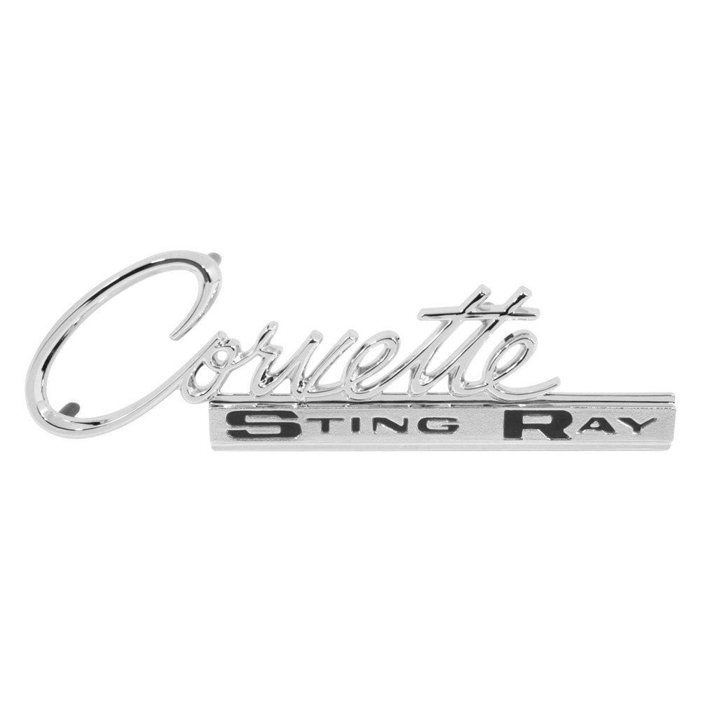 Trim Parts® 5217 "Corvette Sting Ray" Rear Emblem