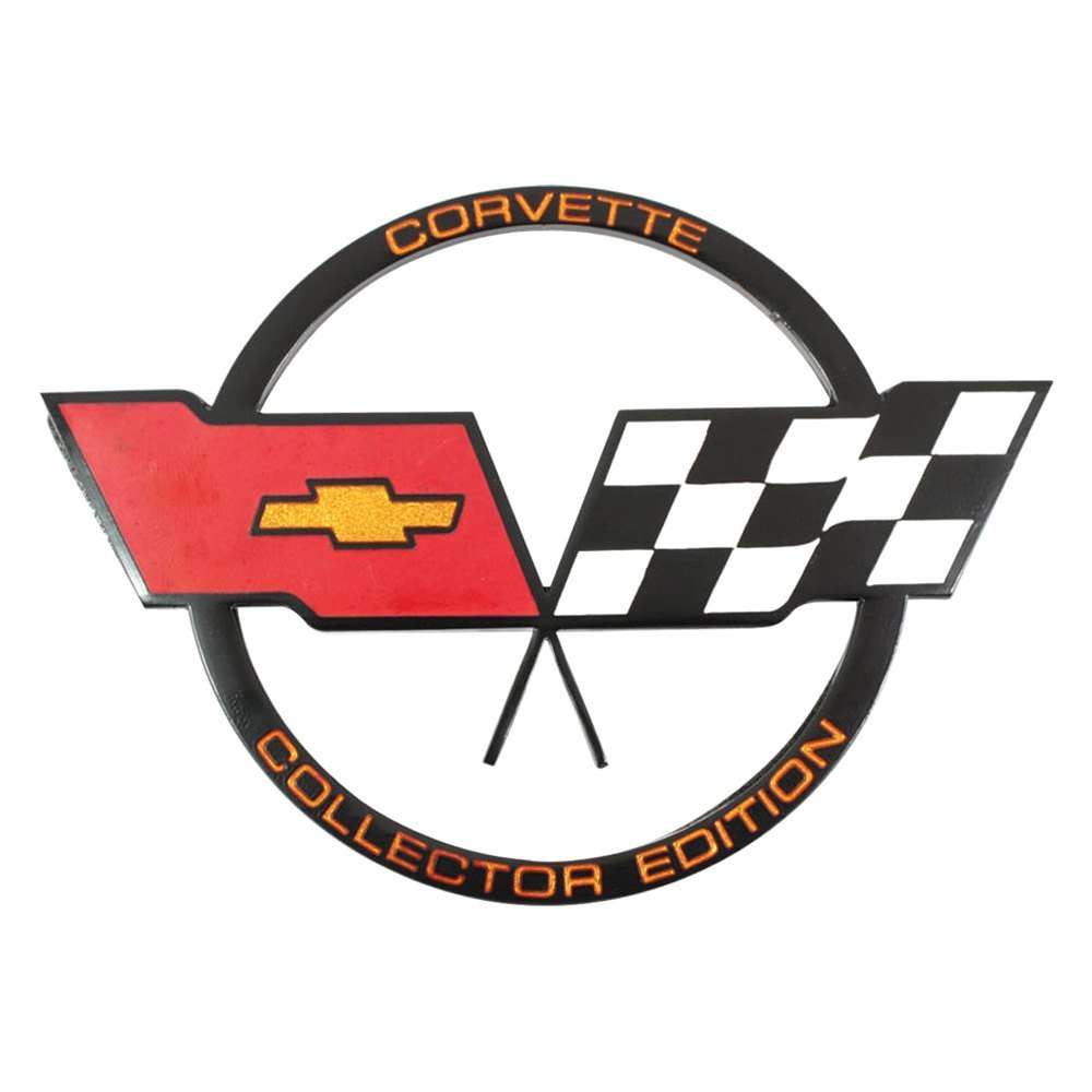 Trim Parts® 5976 "Corvette Collector’s Edition" Fuel Door Emblem