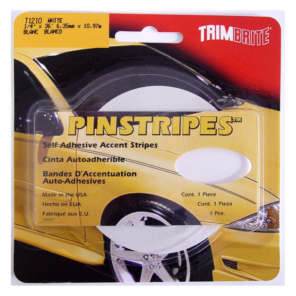 6 Trimbrite T1218 Trim Stripe Red 1/4 Tape 