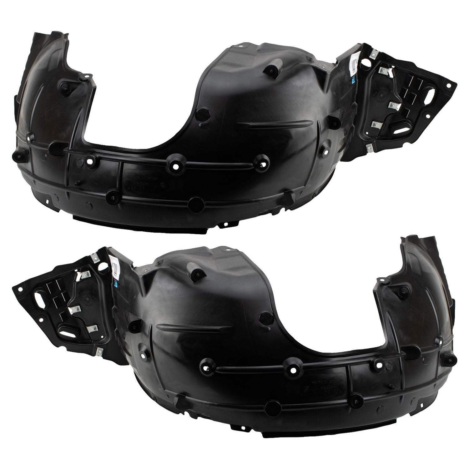 TRQ Front Left Inner Fender Liner Compatible With 2016-2018 Honda Civic